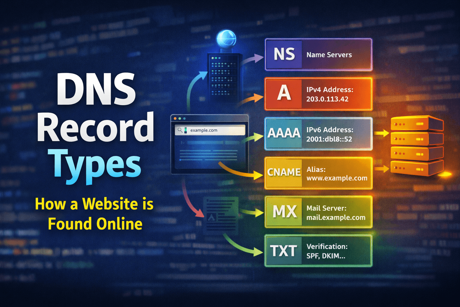 DNS Record Types Explained