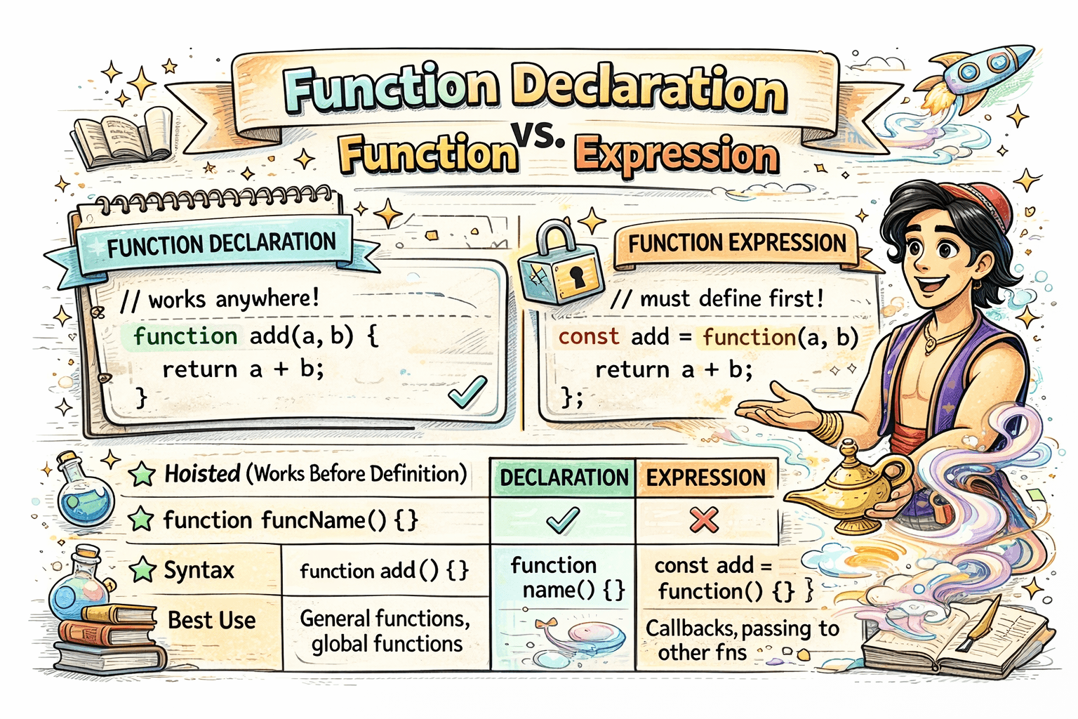 Function Declaration vs Function Expression: What's the Difference?